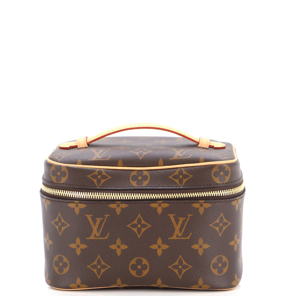 Nice Vanity Case Monogram Canvas Mini