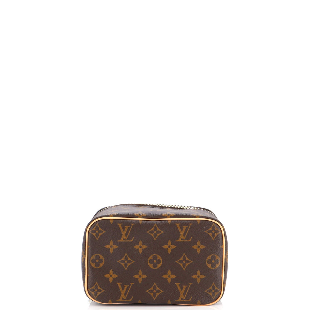 Nice Vanity Case Monogram Canvas Mini