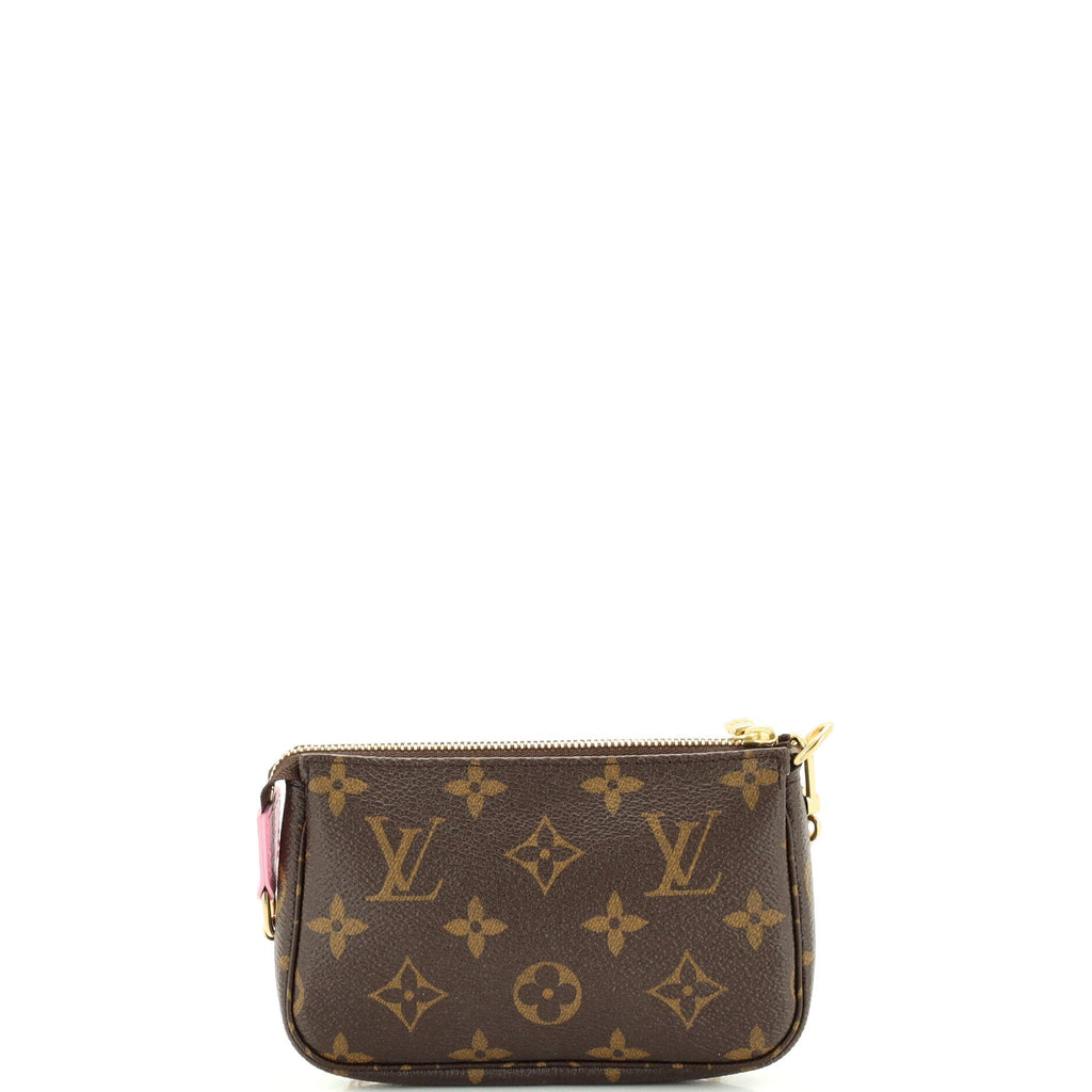 Pochette Accessoires Limited Edition Vivienne Xmas Monogram Canvas Mini