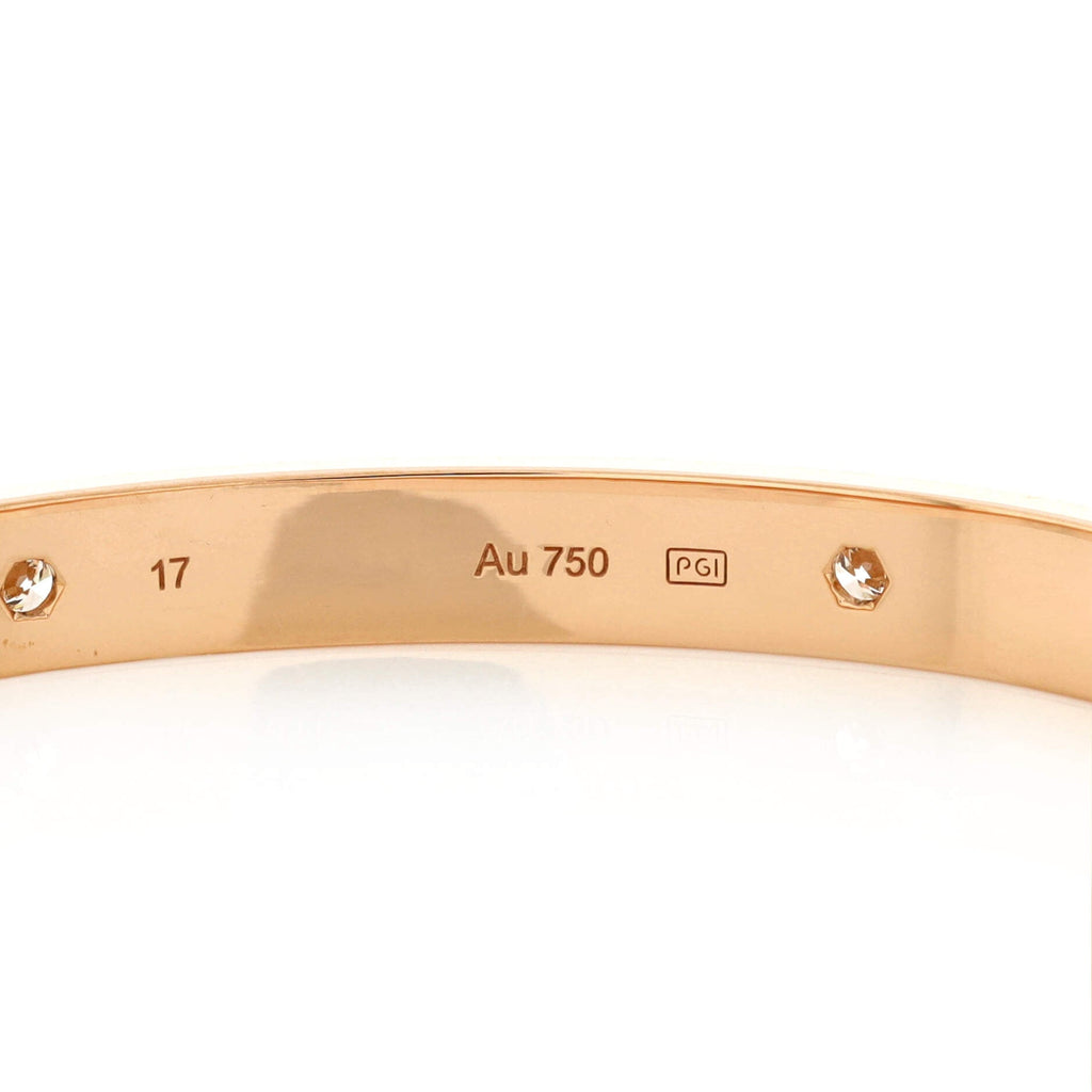 Love 4 Diamond Bracelet 18K Rose Gold with Diamonds