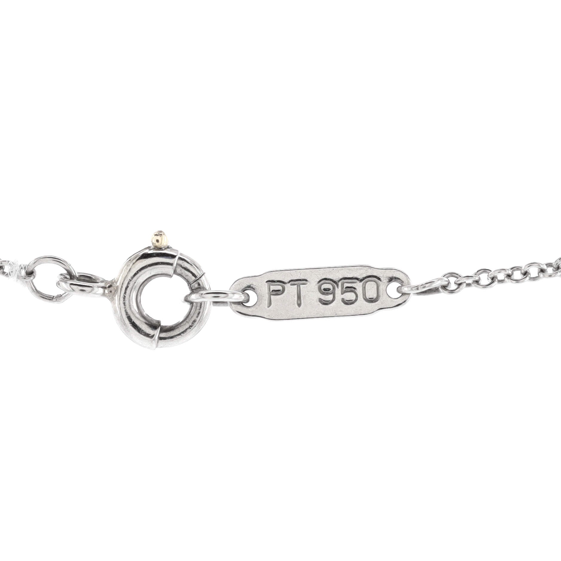 Garden Flower Pendant Necklace Platinum and Diamonds