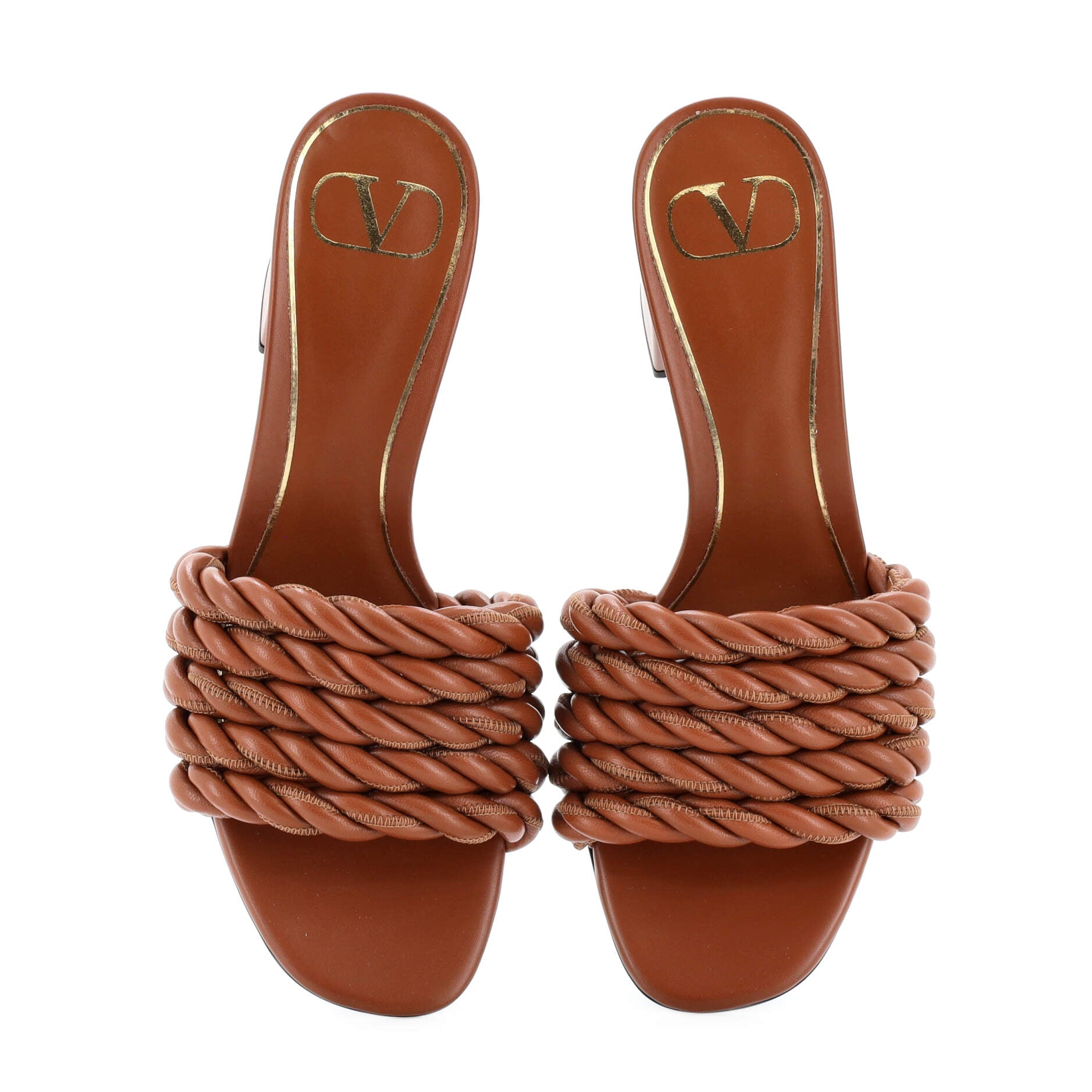 Women's The Rope Mule Heeled Sandals Leather
