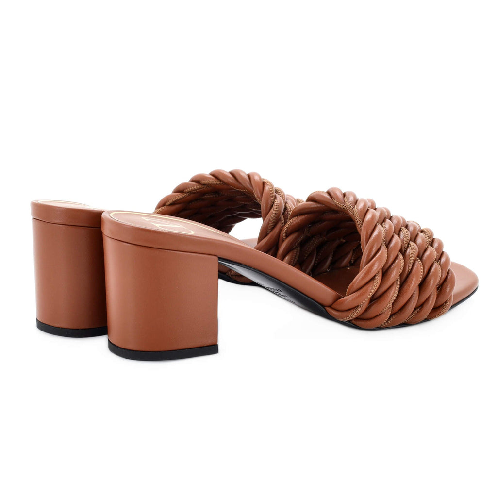 Women's The Rope Mule Heeled Sandals Leather