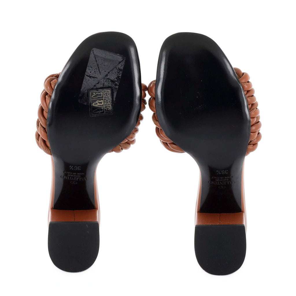 Women's The Rope Mule Heeled Sandals Leather