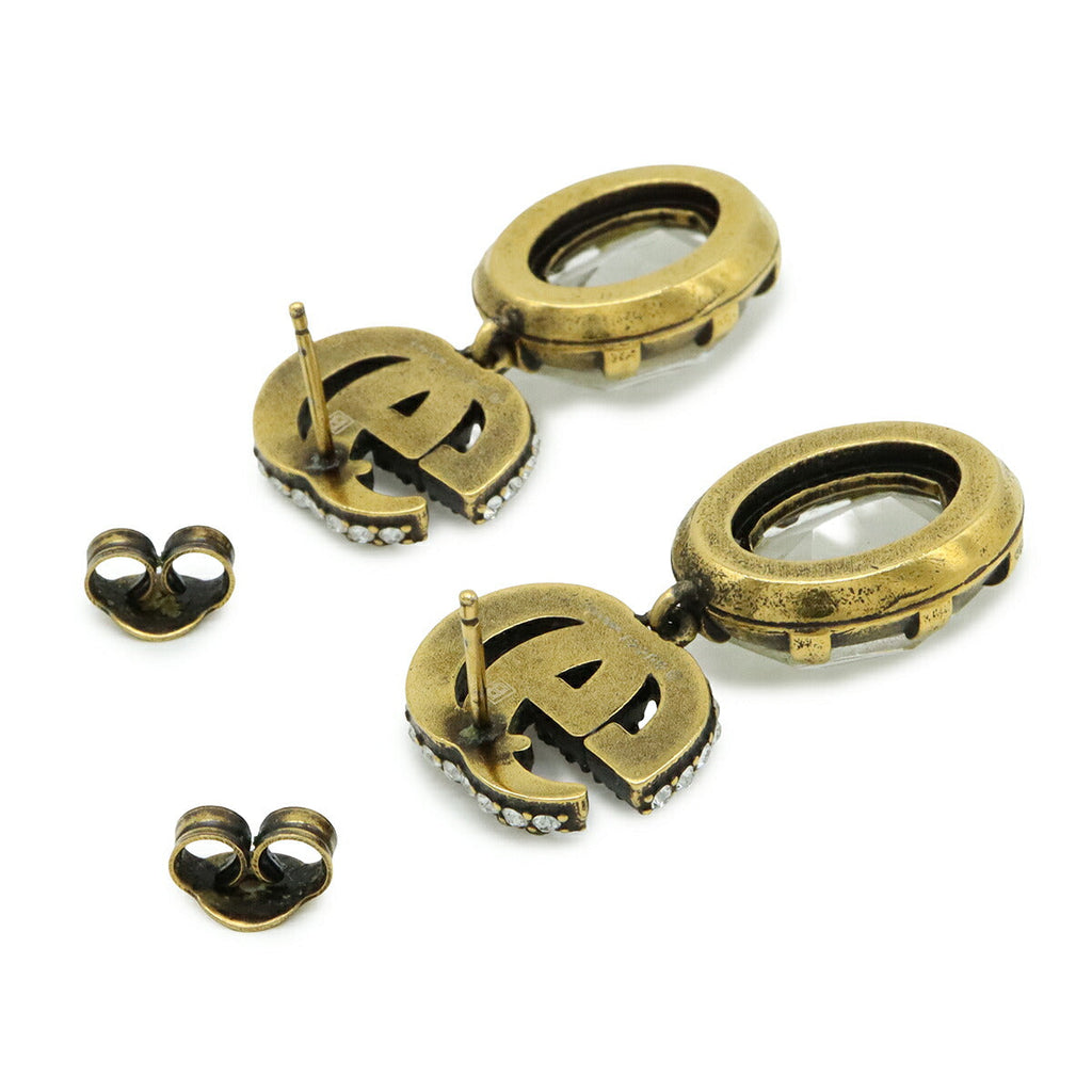 Gucci Double G Crystal Earrings