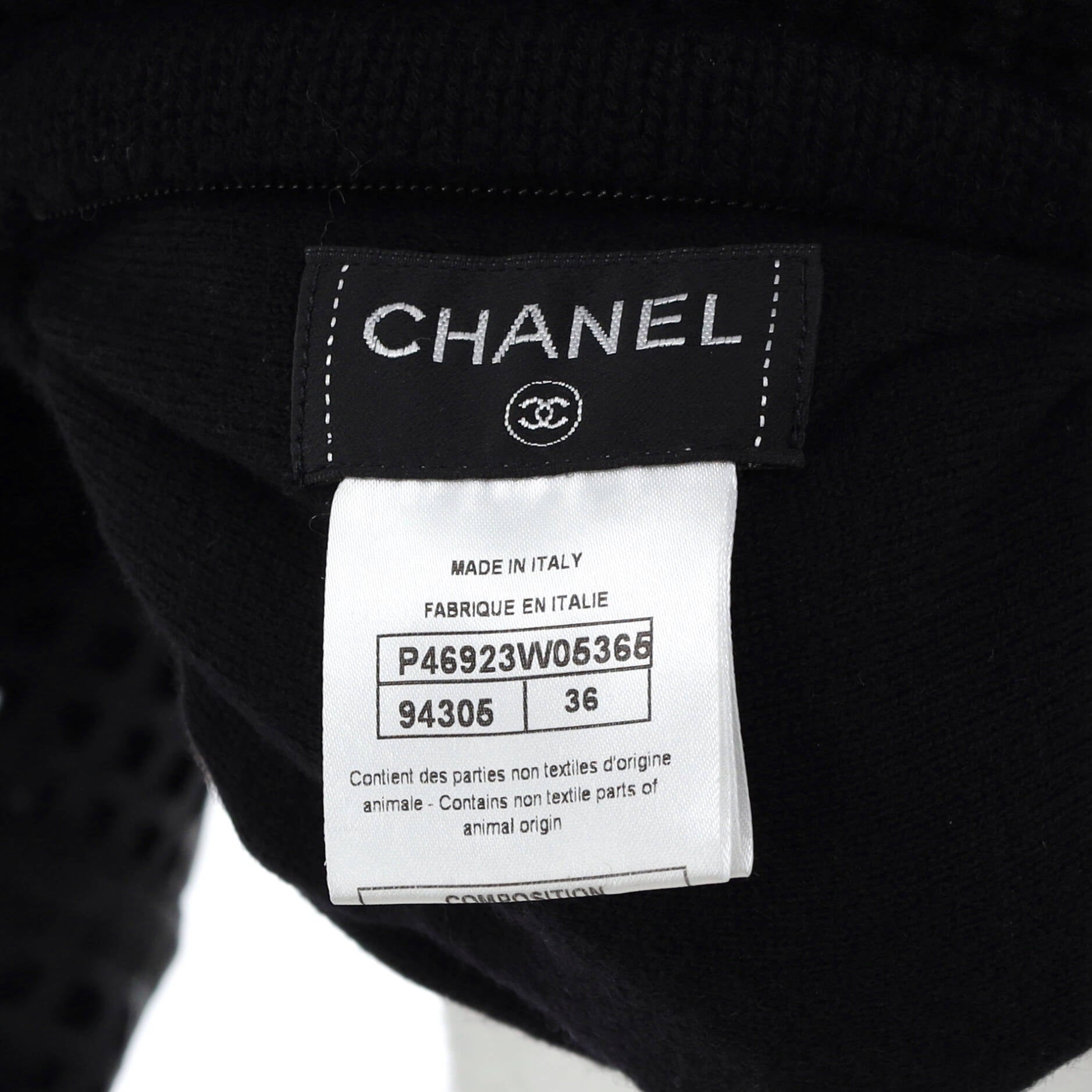 Women's CC Reversible ZIp Up Jacket Perforated Leather and Wool