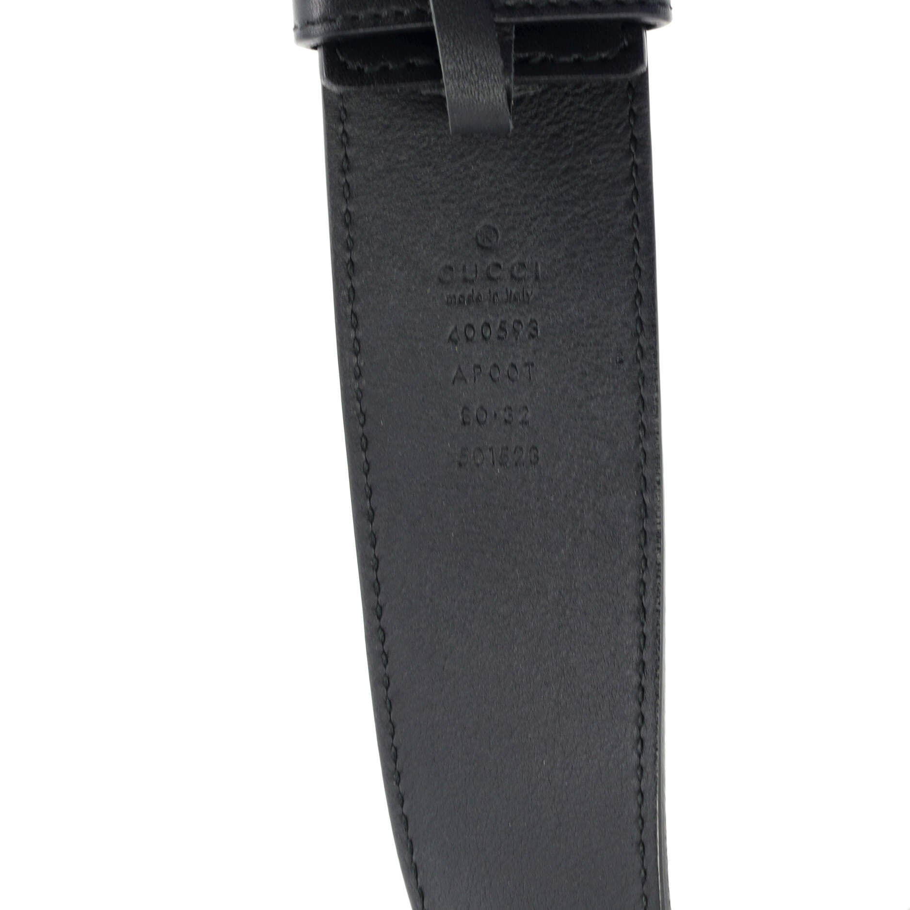 GG Marmont Belt Leather Wide 80