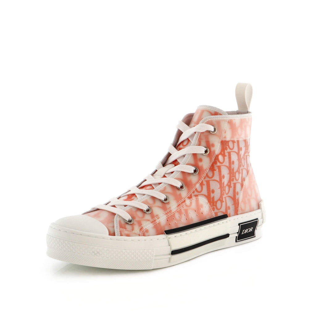 Men's B23 High-Top Sneakers Oblique Coated Canvas and PVC