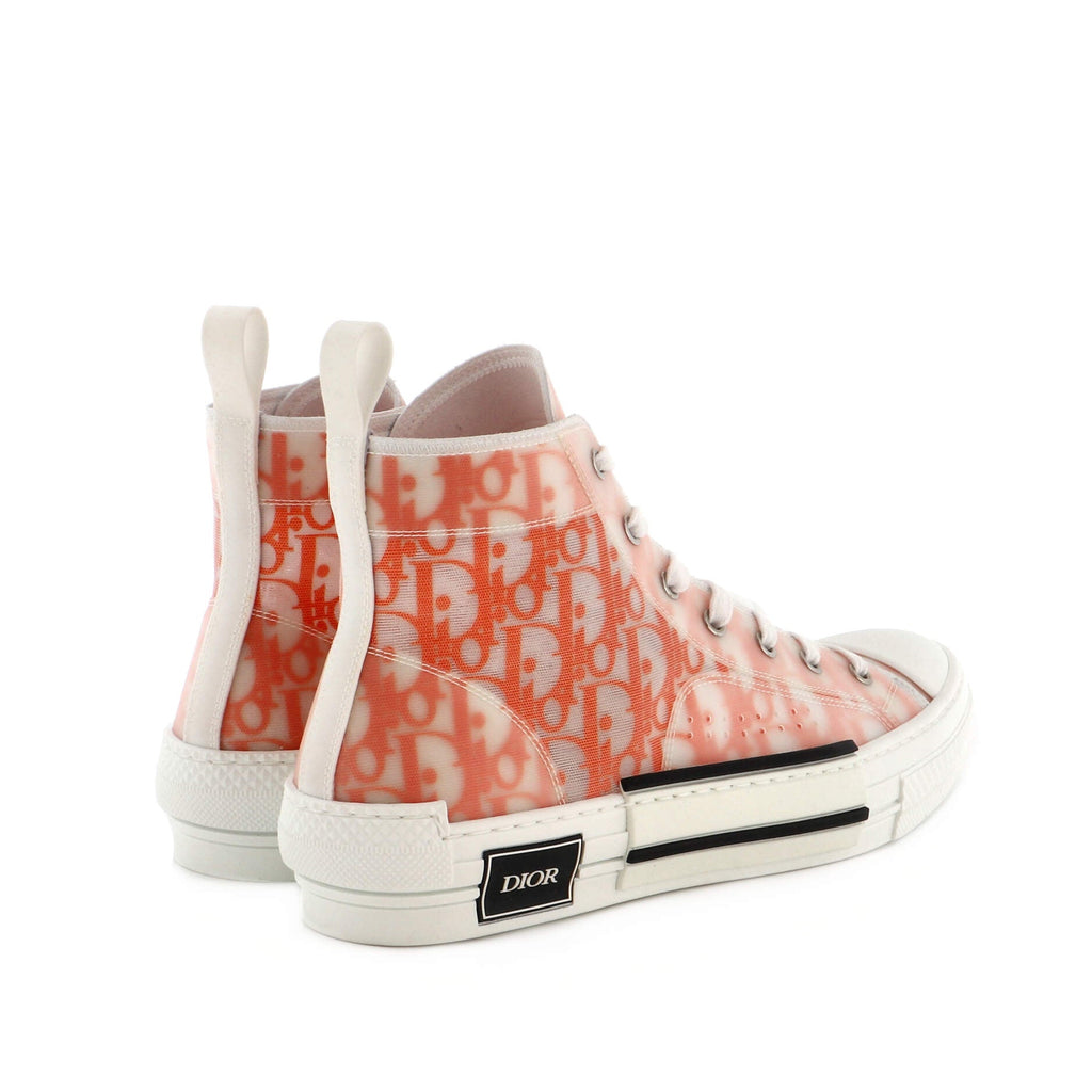 Men's B23 High-Top Sneakers Oblique Coated Canvas and PVC