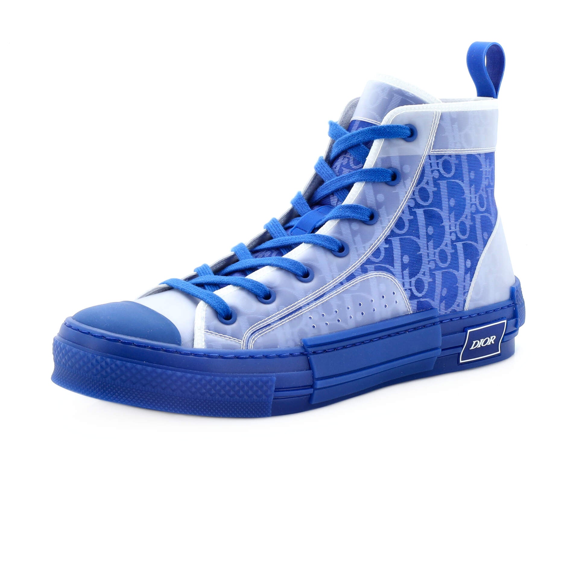 Men's B23 High-Top Sneakers Oblique Coated Canvas and PVC