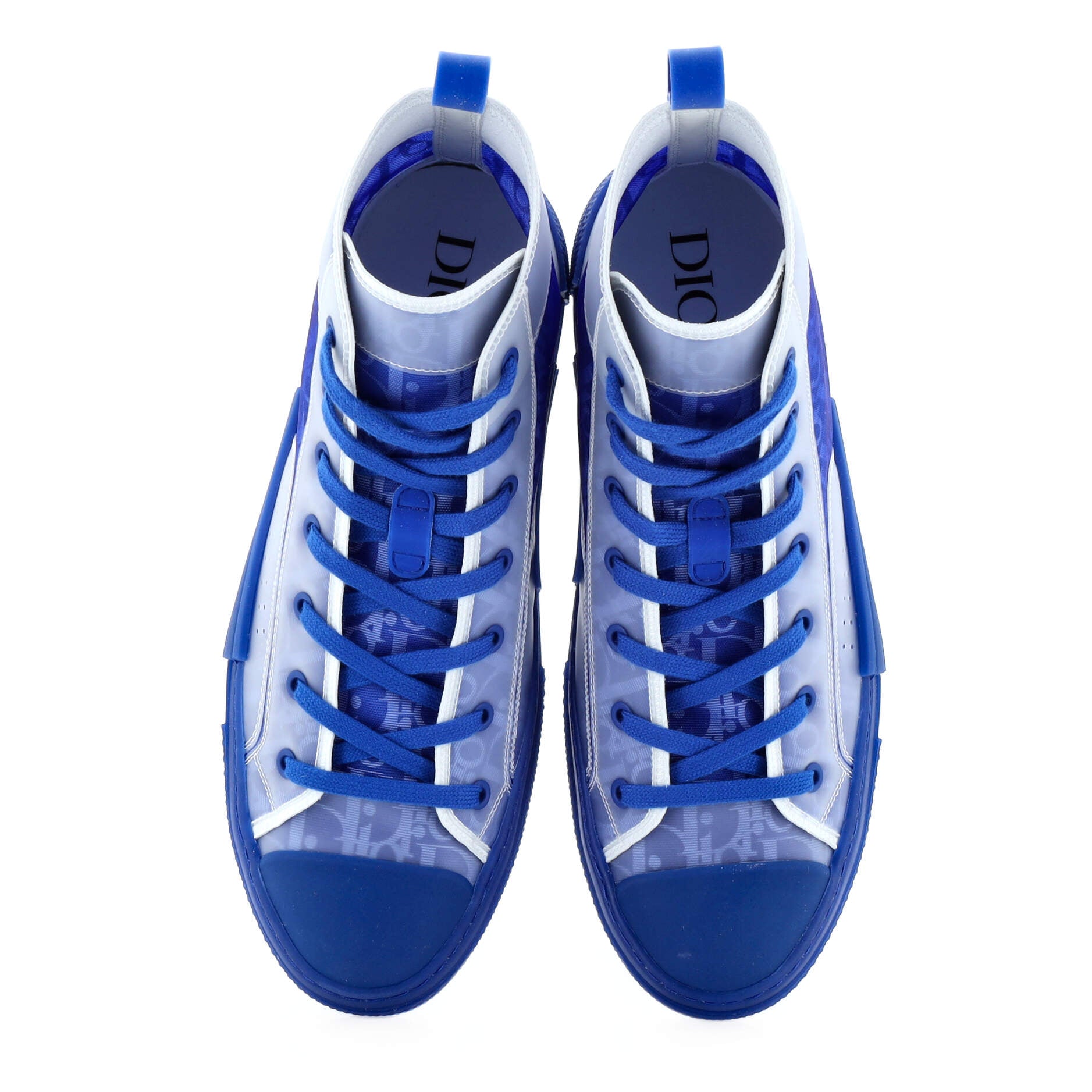 Men's B23 High-Top Sneakers Oblique Coated Canvas and PVC