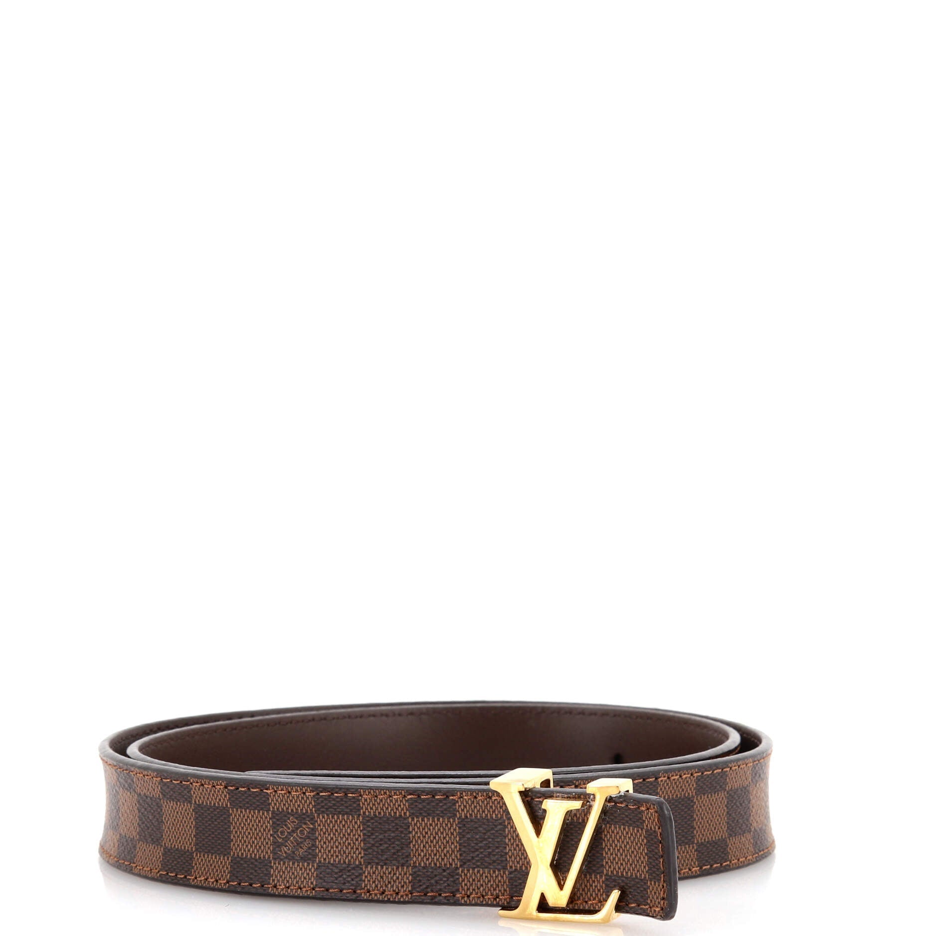 LV Initiales Belt Damier Thin 80