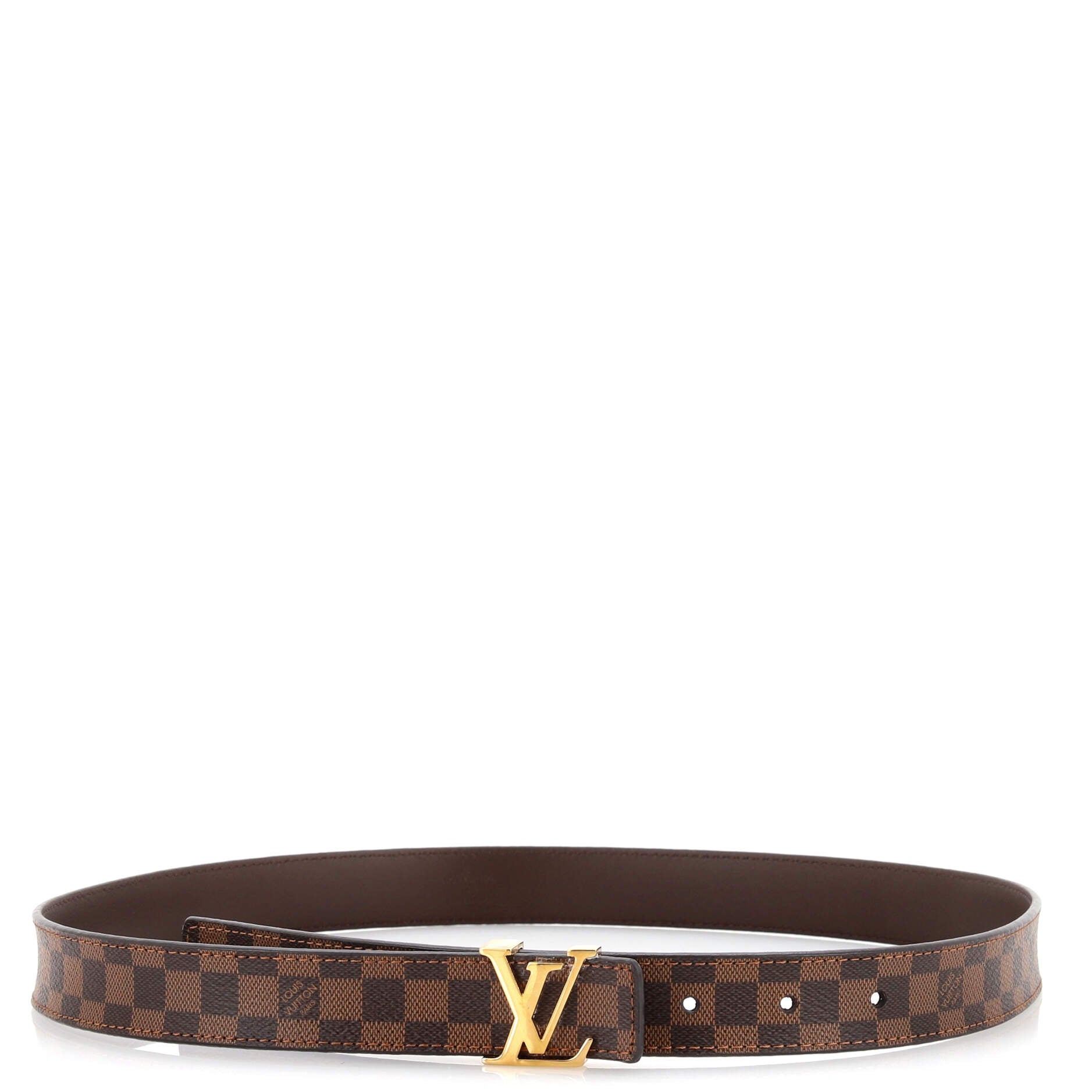 LV Initiales Belt Damier Thin 80