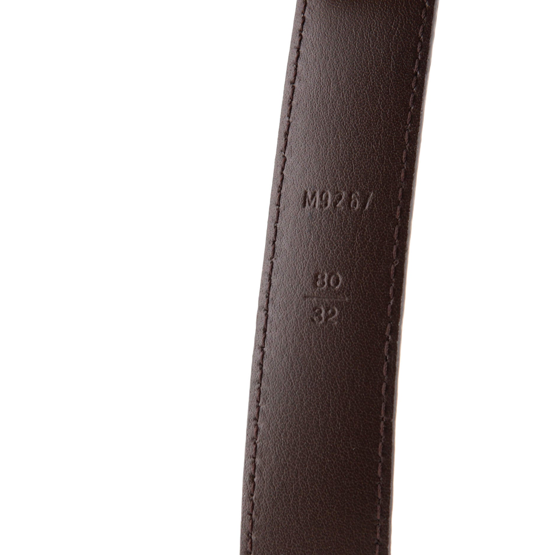 LV Initiales Belt Damier Thin 80