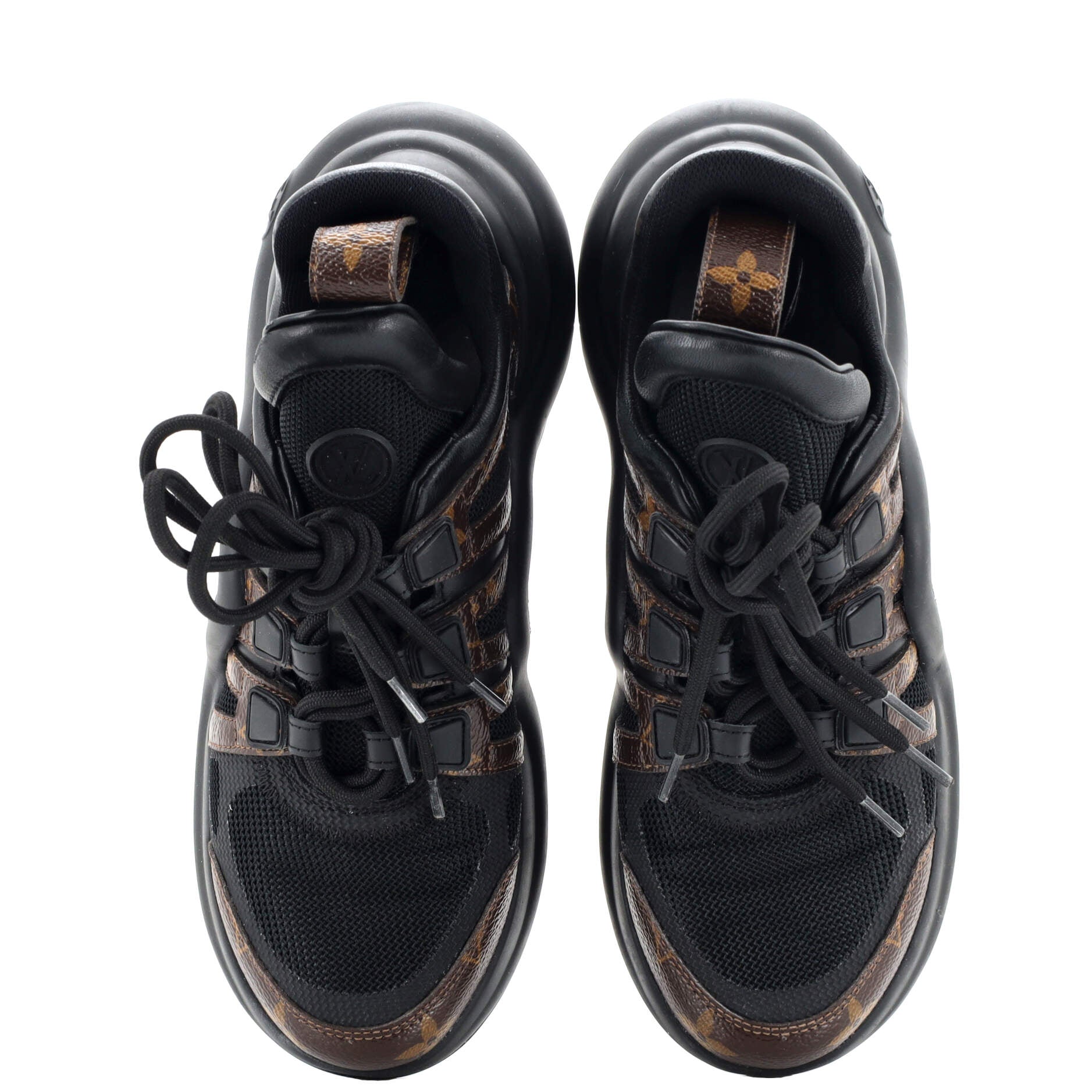 Women's LV Archlight Sneakers Mesh and Monogram Coated Canvas