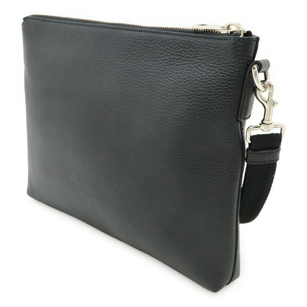 Gucci Cosmopolis Leather Clutch Bag