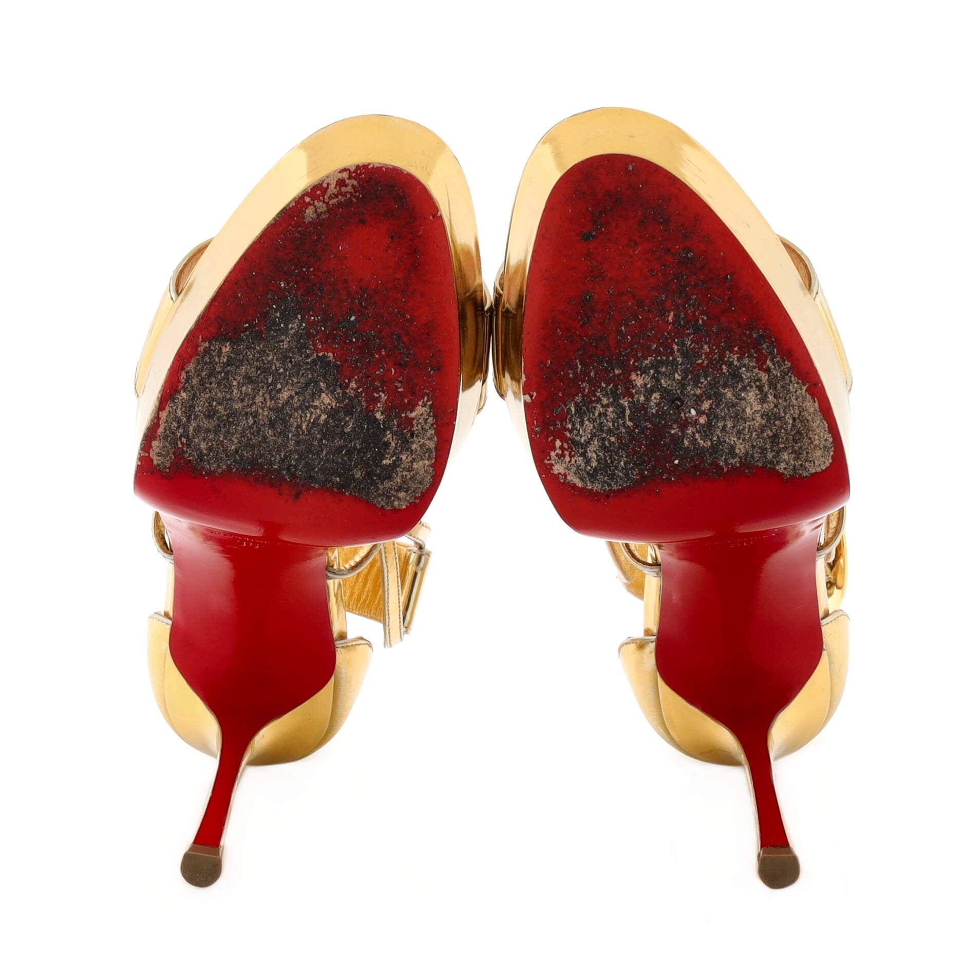 Women's Choca Platform Heeled Sandals Patent 130