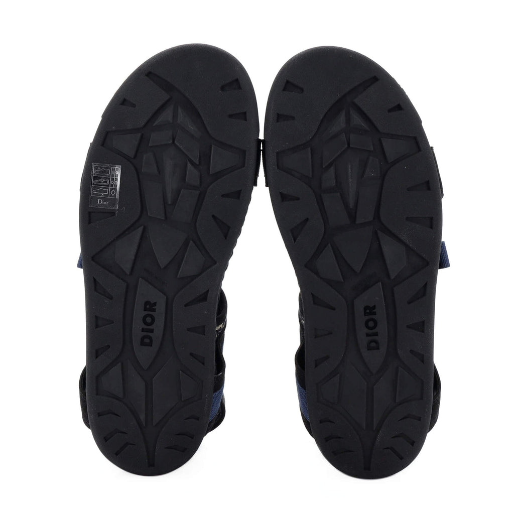 Men's Atlas Sandals Suede and Oblique Jacquard