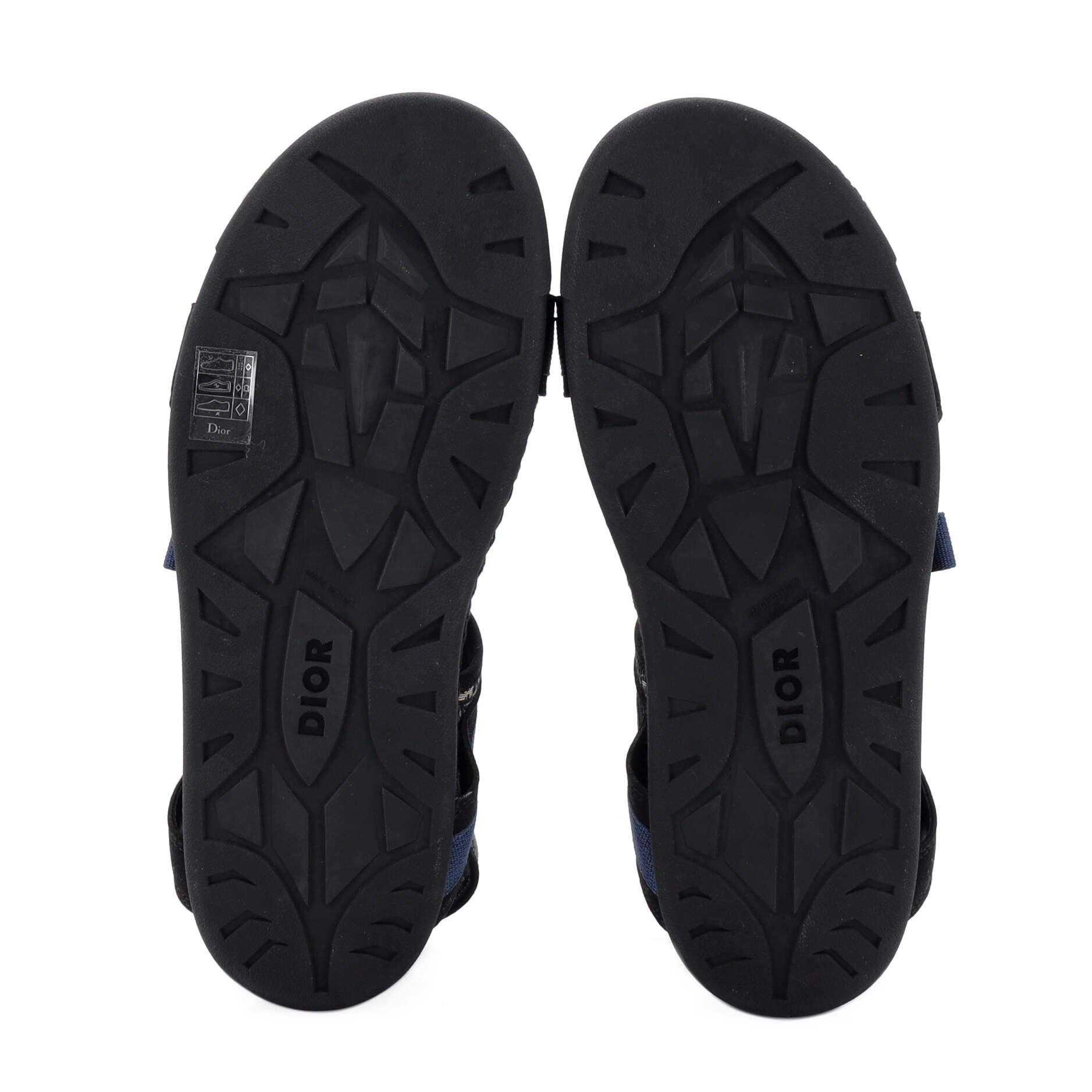 Men's Atlas Sandals Suede and Oblique Jacquard
