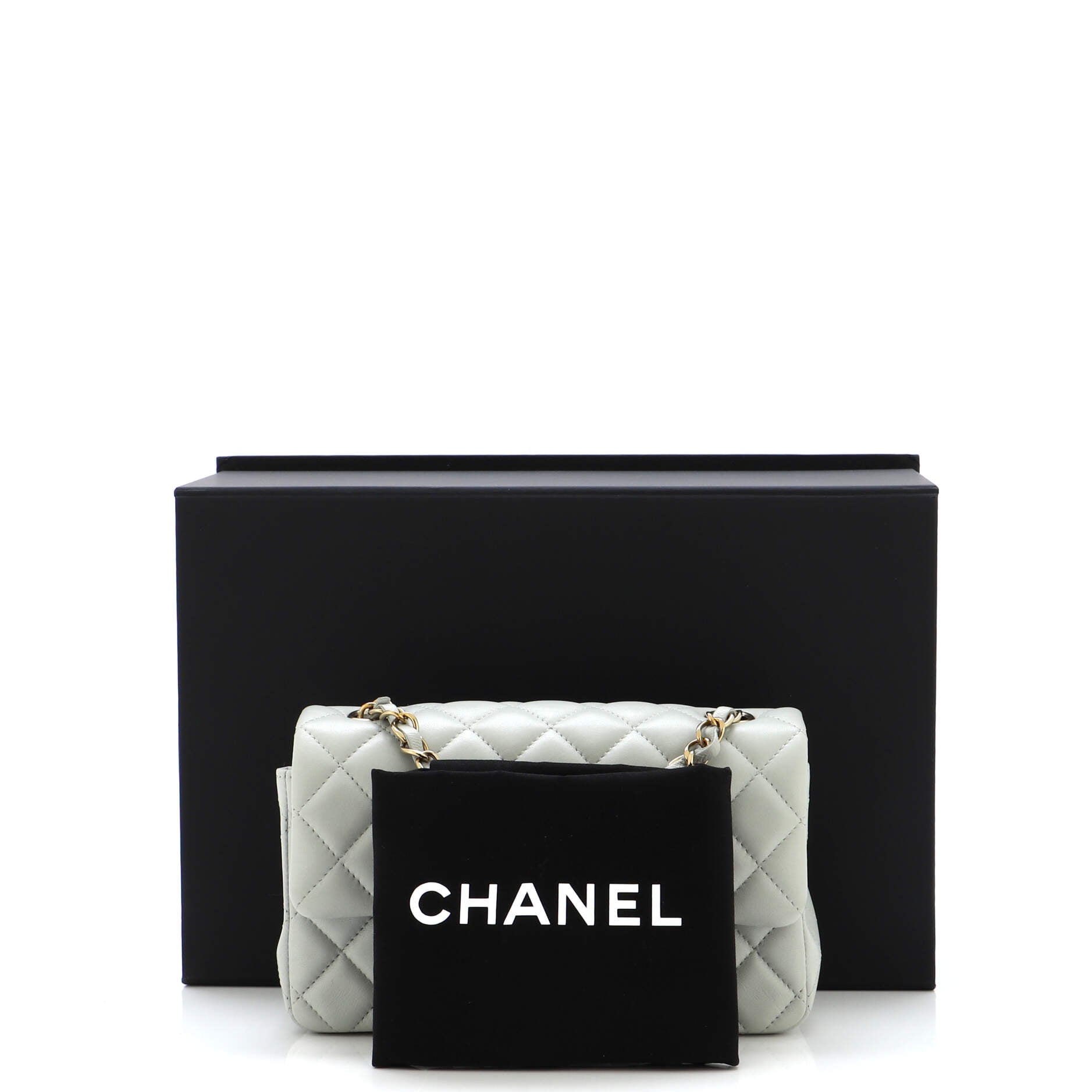 Classic Single Flap Bag Quilted Lambskin Mini