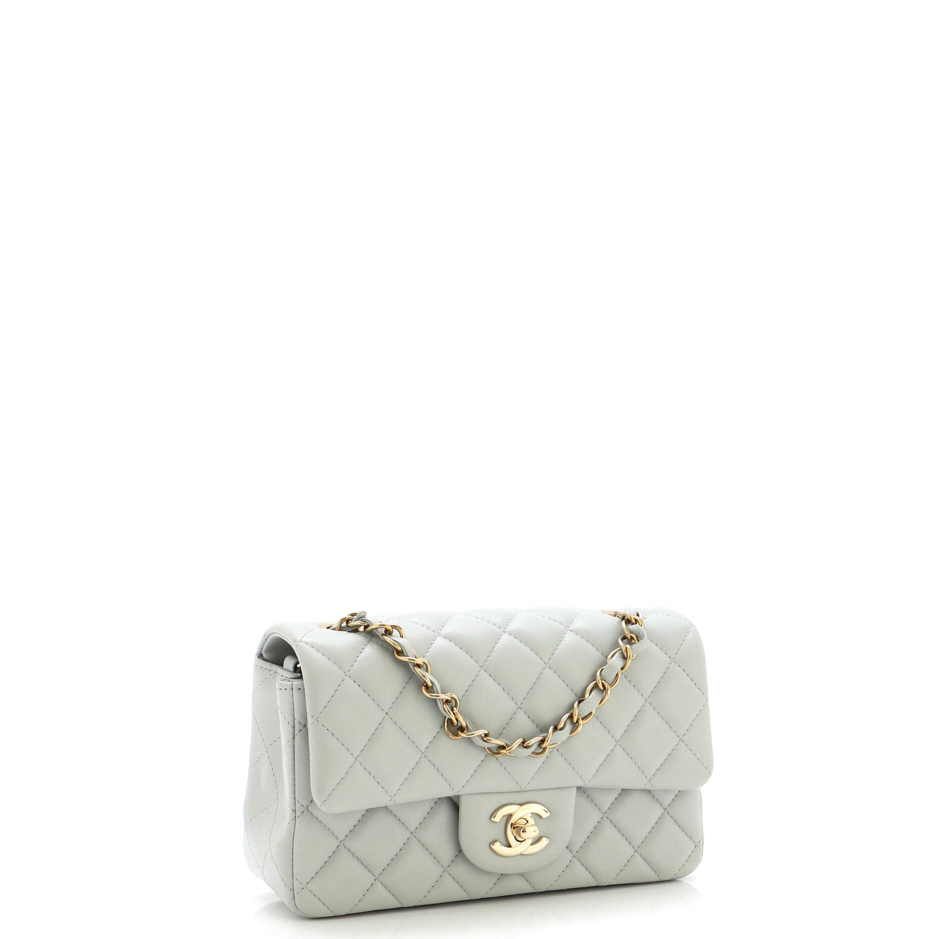 Classic Single Flap Bag Quilted Lambskin Mini