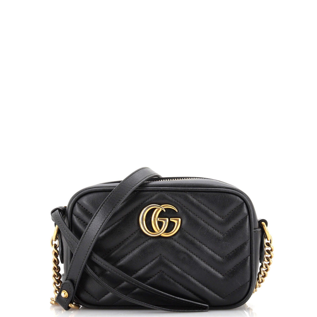 GG Marmont Shoulder Bag Matelasse Leather Mini