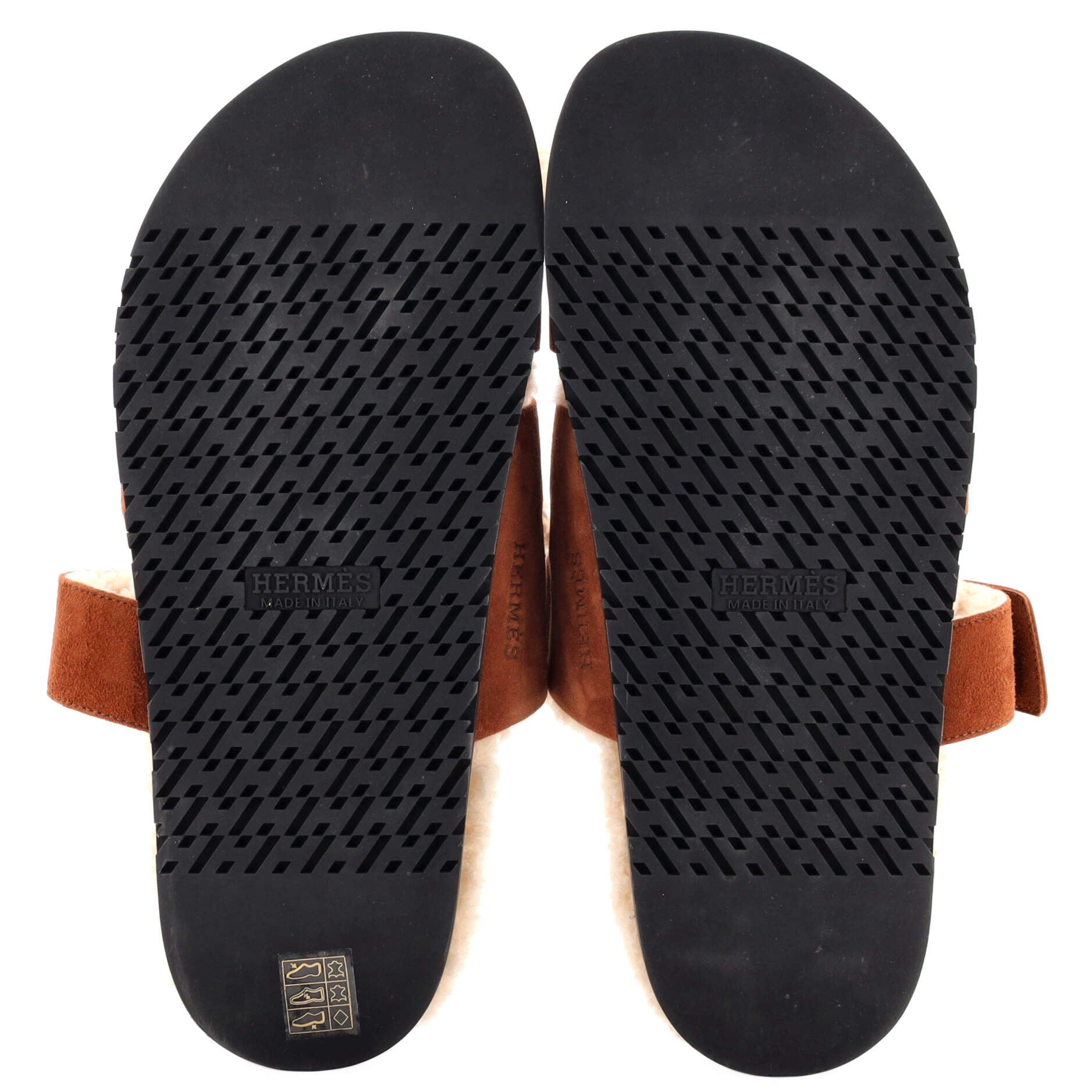 Women's Chypre Sandals Suede with Shearling