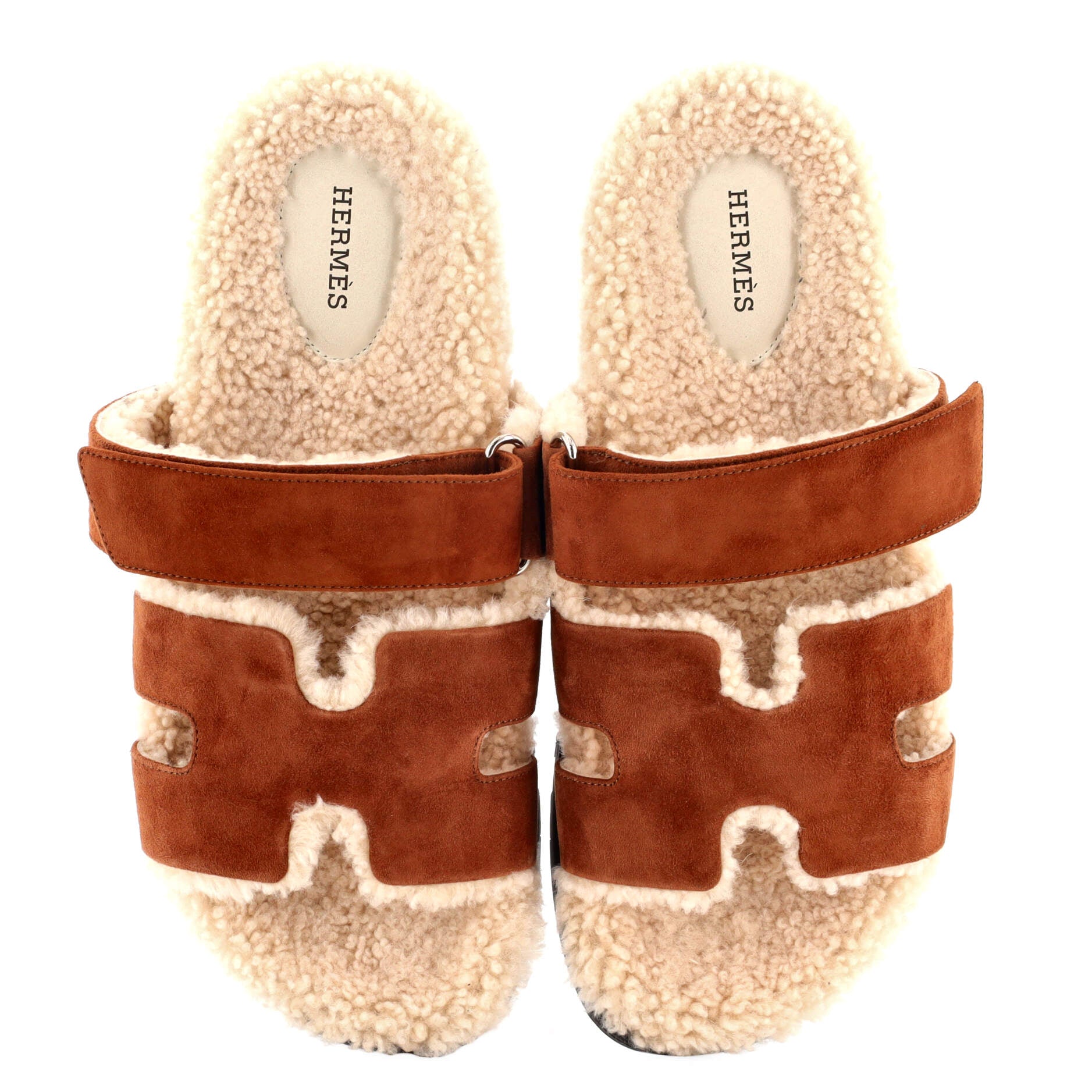 Women's Chypre Sandals Suede with Shearling