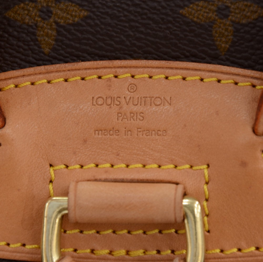 Louis Vuitto Mini Montsouris Monogram Canvas Backpack Bag