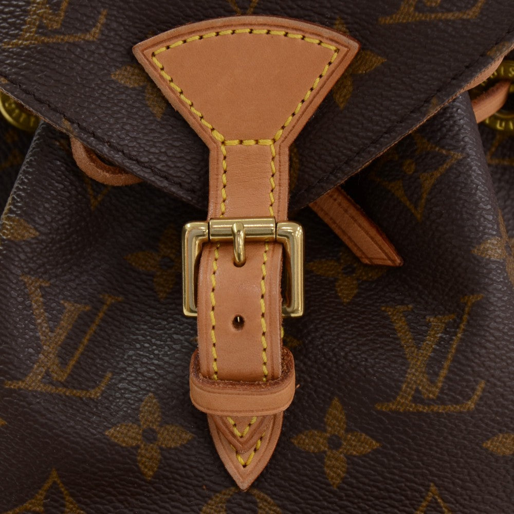 Louis Vuitto Mini Montsouris Monogram Canvas Backpack Bag