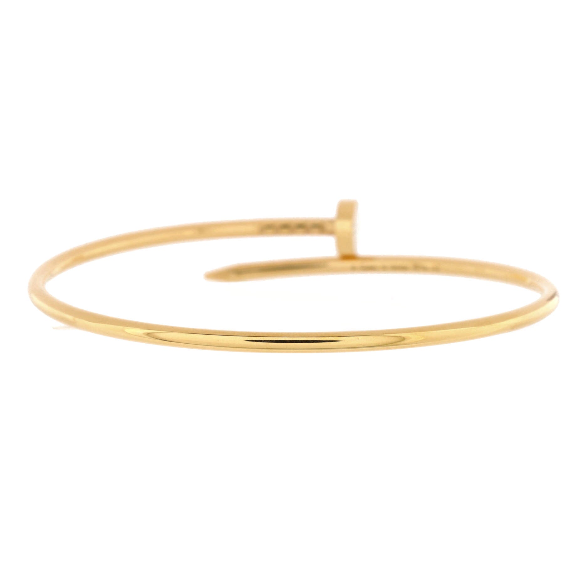 Juste un Clou Bracelet 18K Yellow Gold Small