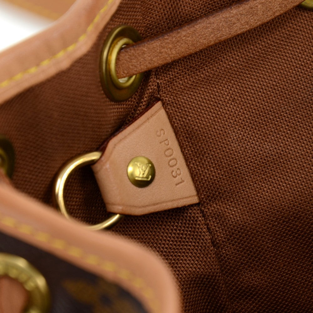 Louis Vuitto Mini Montsouris Monogram Canvas Backpack Bag