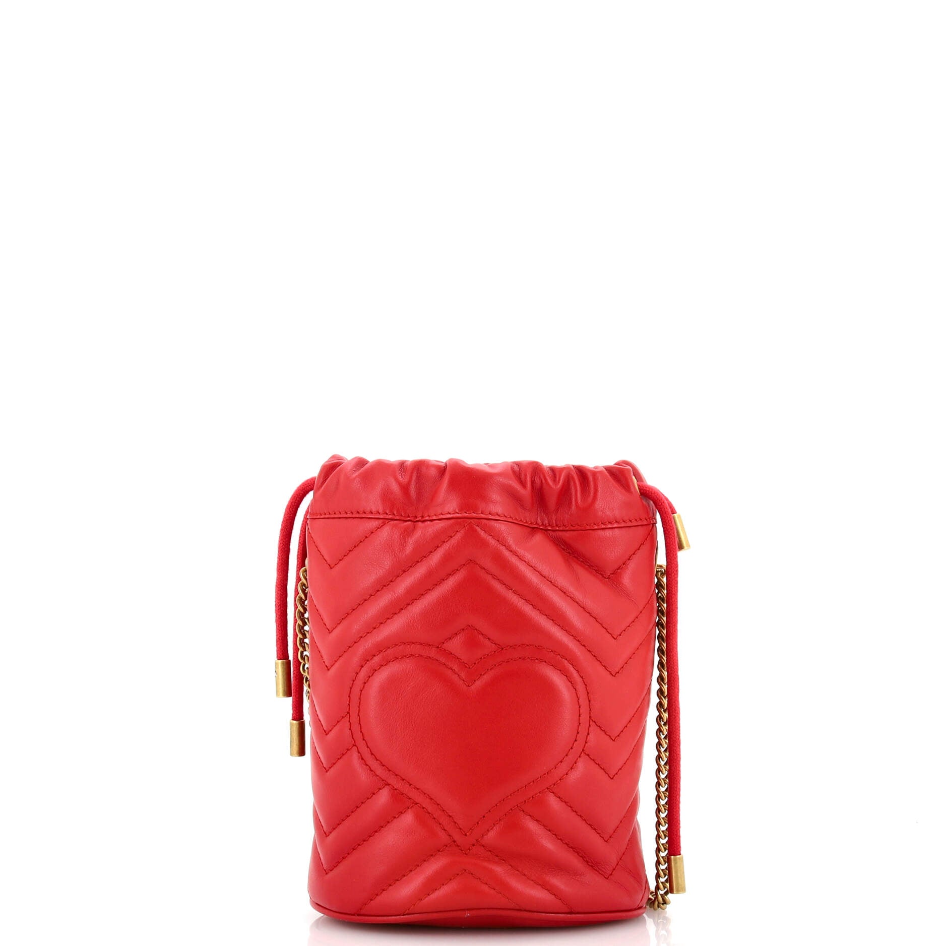 GG Marmont Bucket Bag Matelasse Leather Mini