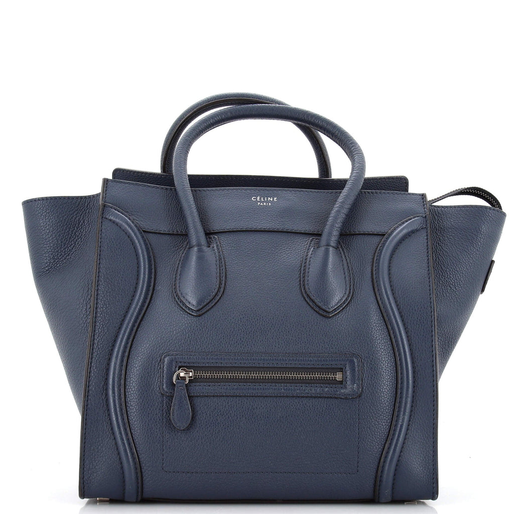 Luggage Bag Grainy Leather Mini