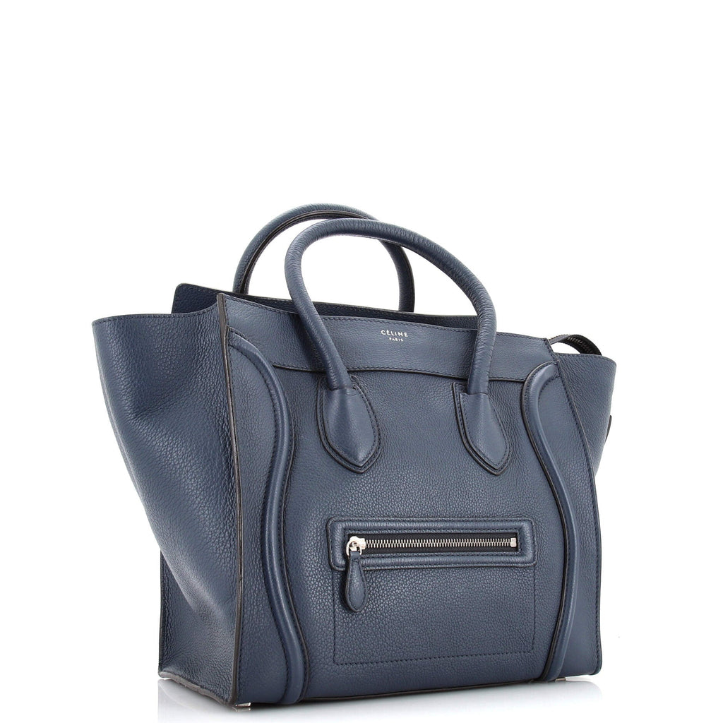 Luggage Bag Grainy Leather Mini