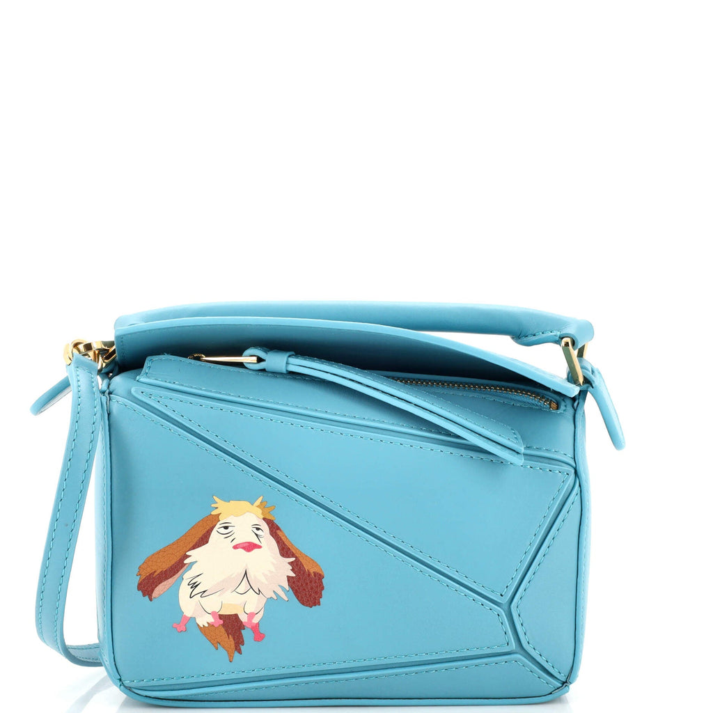 Howl’s Moving Castle Puzzle Bag Printed Leather Mini