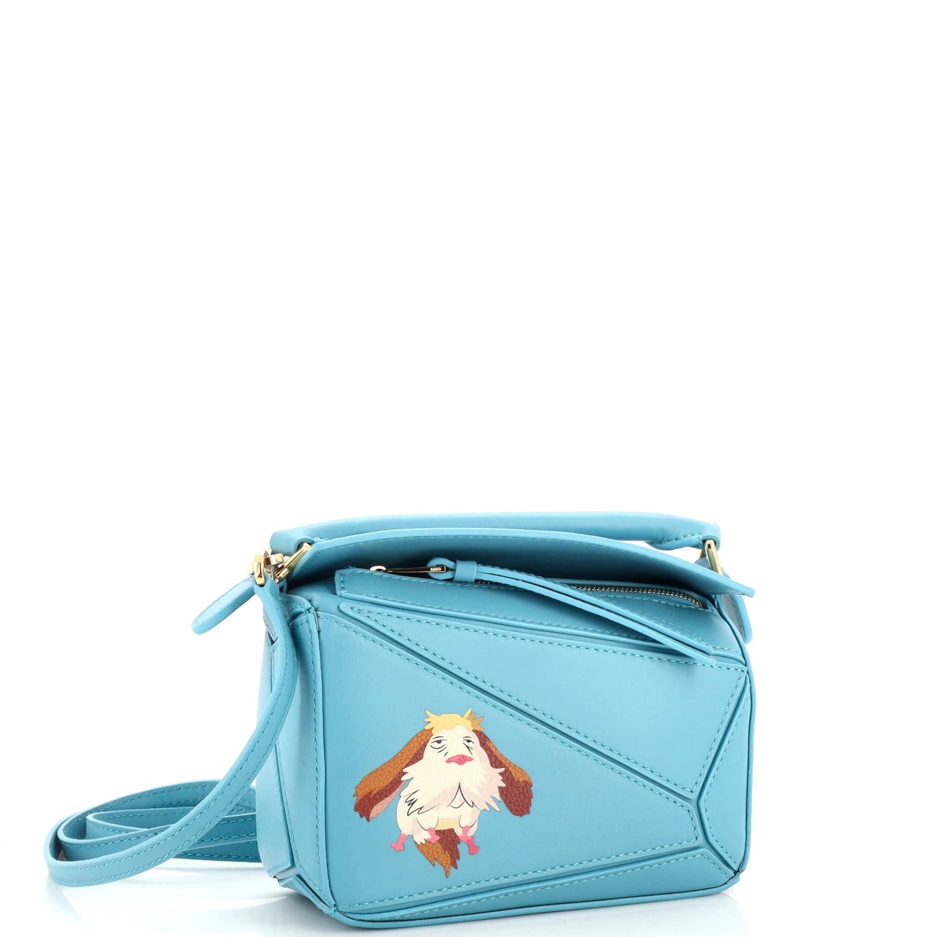 Howl’s Moving Castle Puzzle Bag Printed Leather Mini