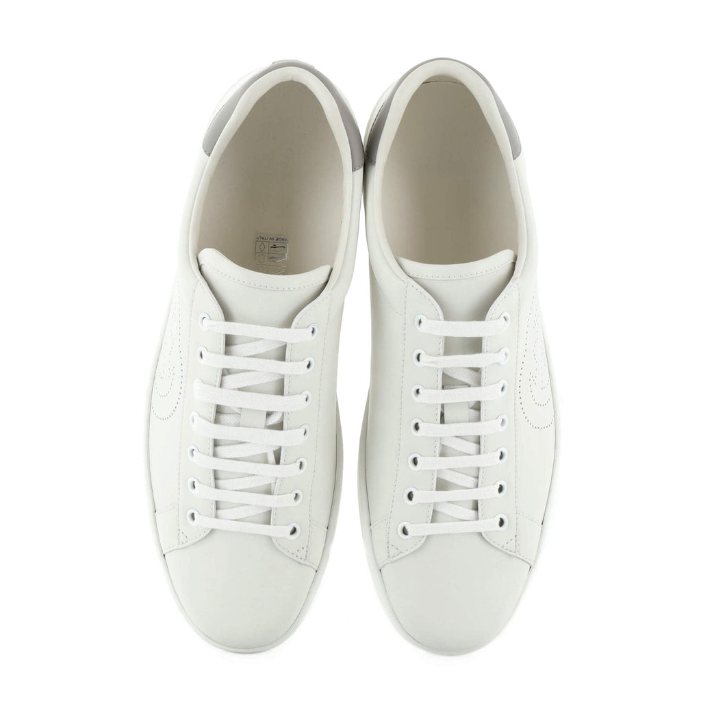 Interlocking G Ace Sneakers Perforated Leather