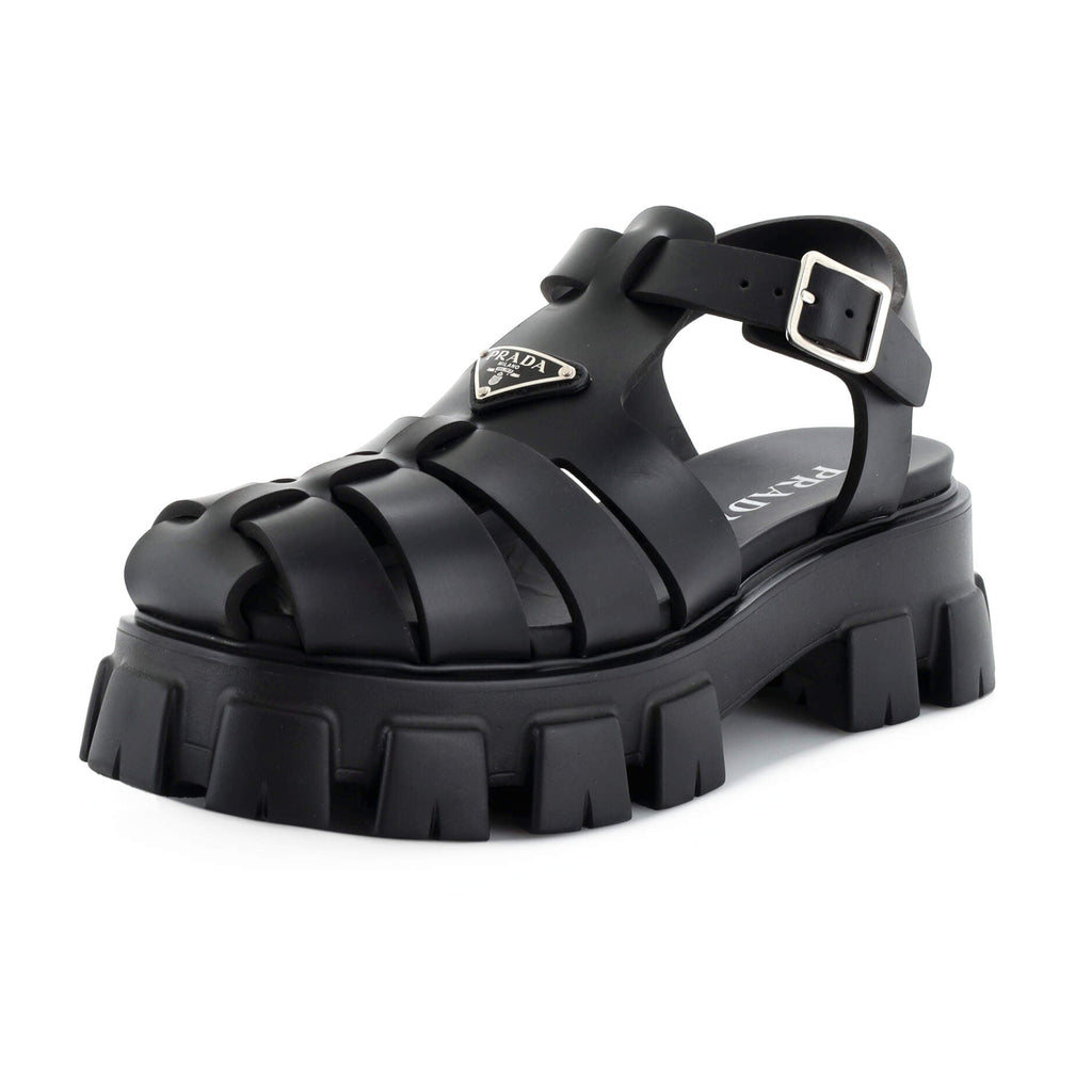 Men's Monolith Cage Platform Sandals Rubber
