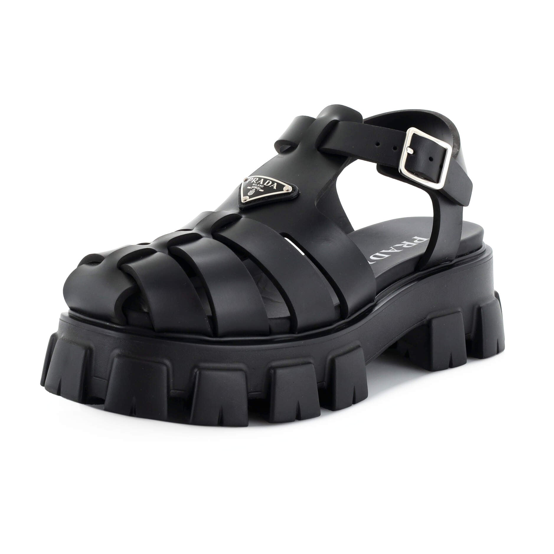 Men's Monolith Cage Platform Sandals Rubber