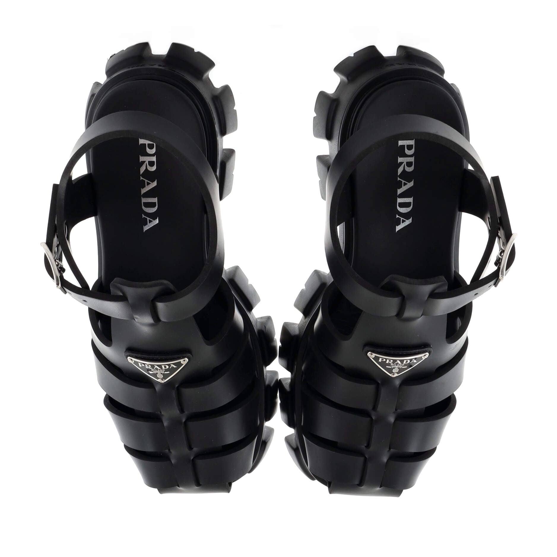 Men's Monolith Cage Platform Sandals Rubber