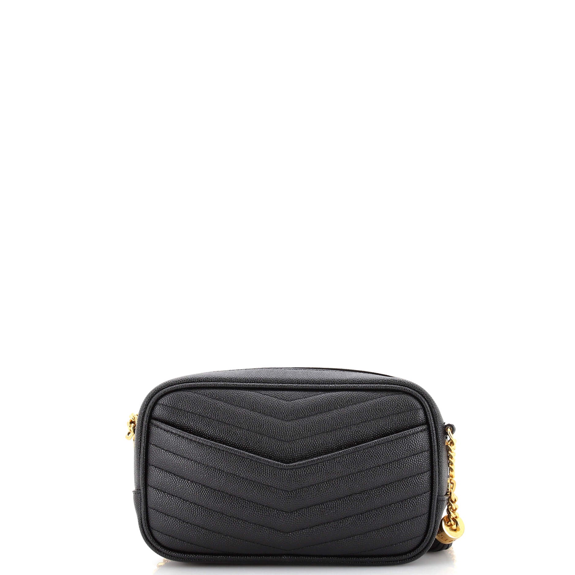 Lou Camera Bag Matelasse Chevron Leather Mini