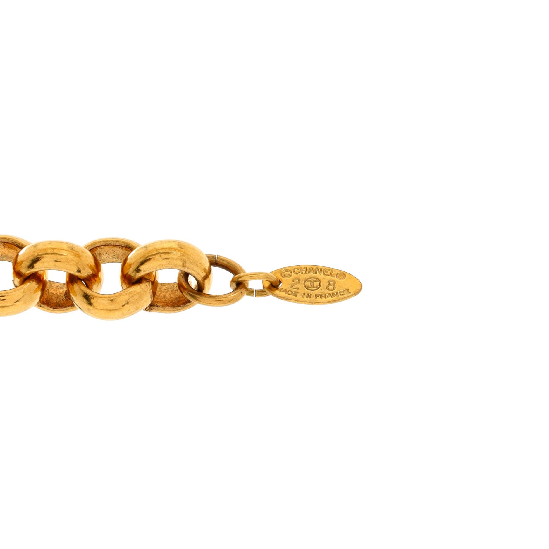 Vintage Multi-Chain Medallion Belt Metal 95