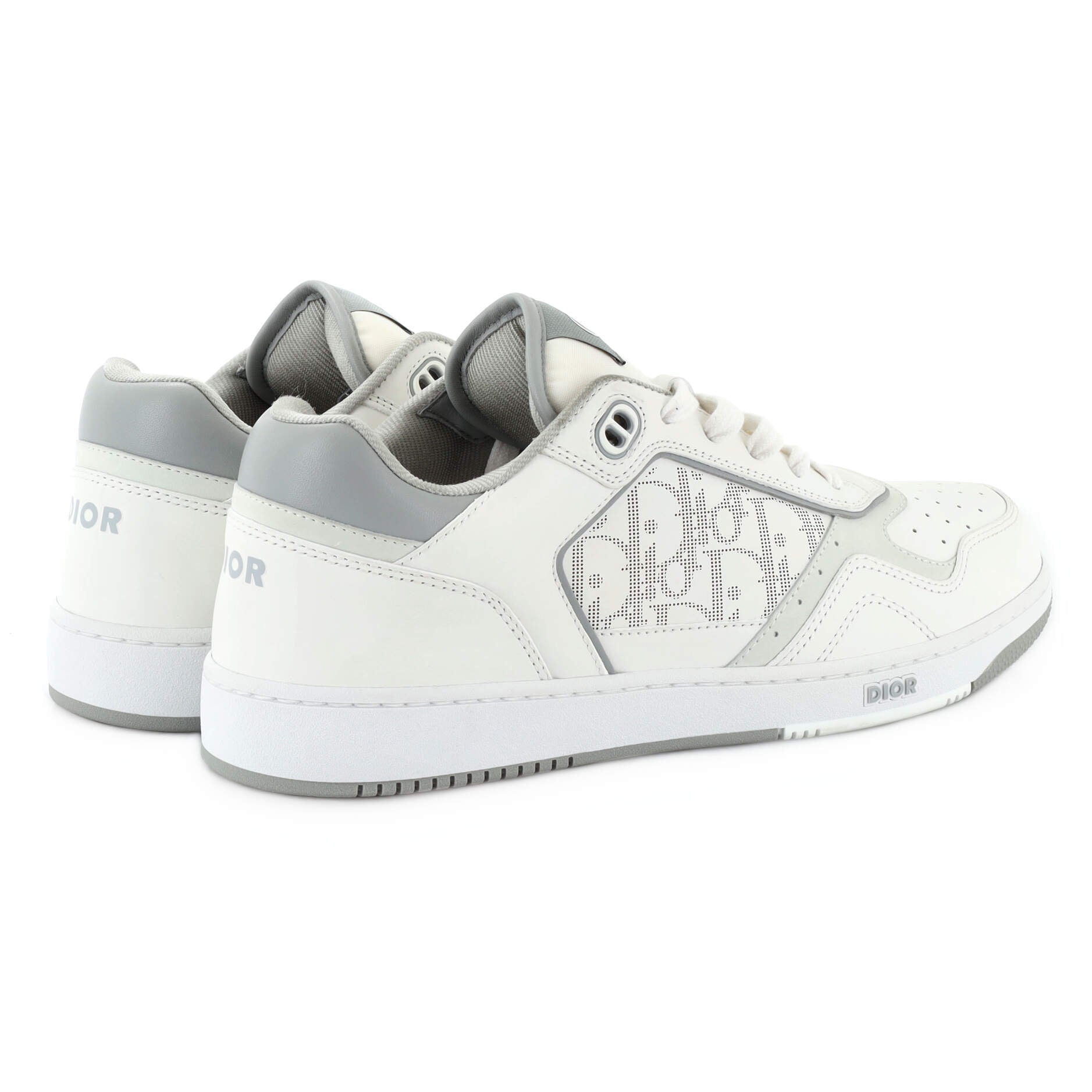 Men's B27 Low-Top Sneakers Leather with Oblique Galaxy Leather