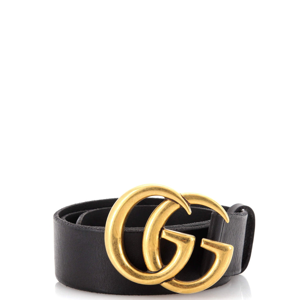GG Marmont Belt Leather Medium 75