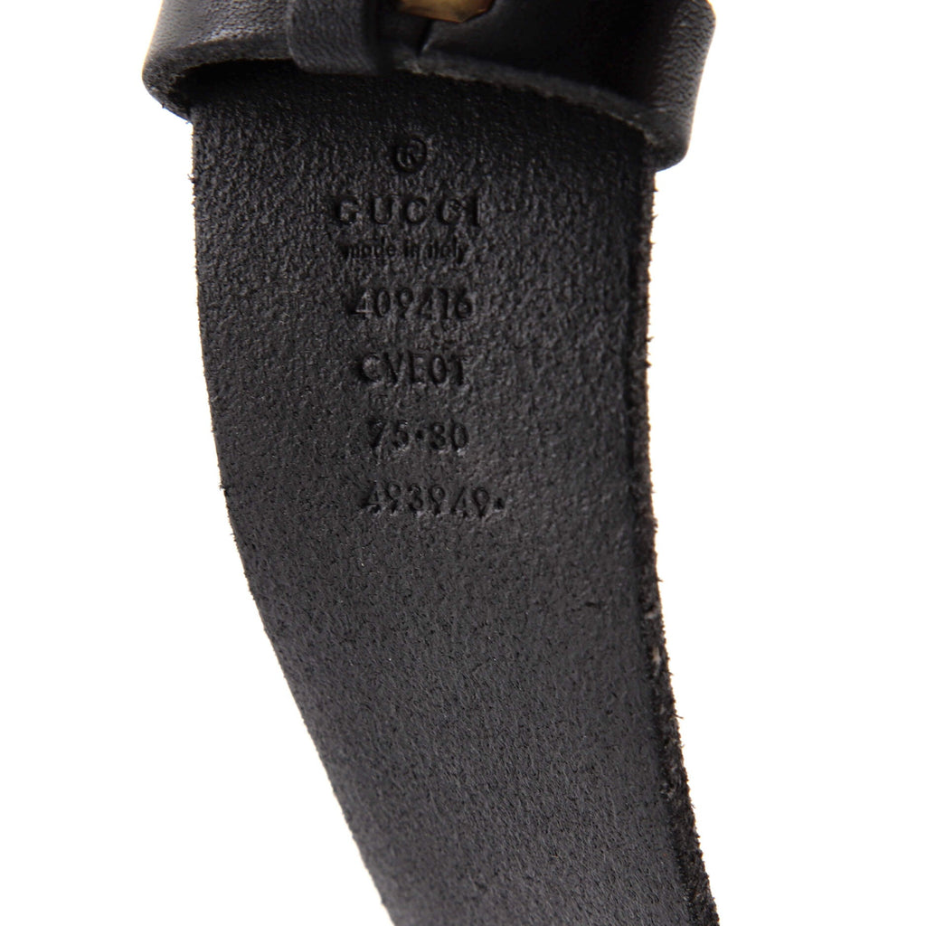 GG Marmont Belt Leather Medium 75