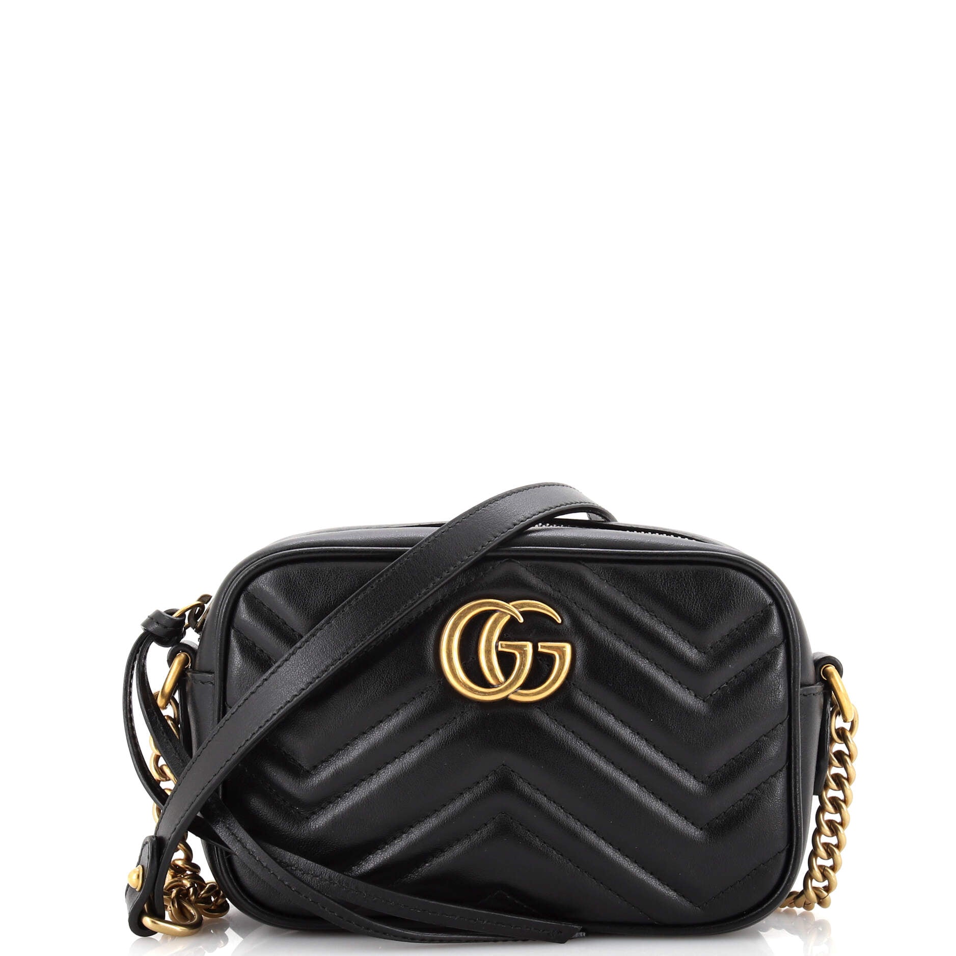 GG Marmont Shoulder Bag Matelasse Leather Mini