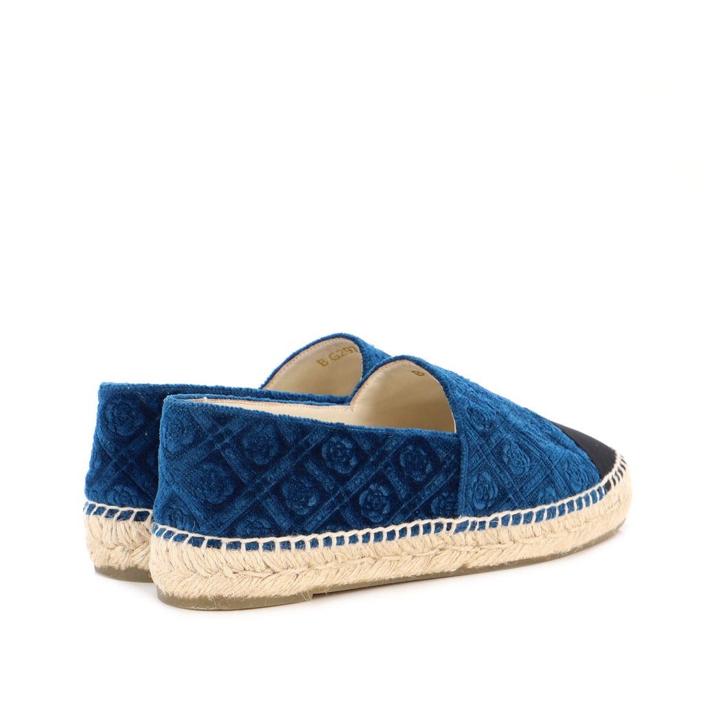 Women's CC Cap Toe Espadrilles Camellia Velvet