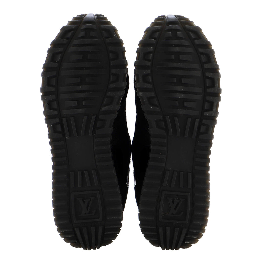 Women's Run Away Sneakers Mesh with Monogram Canvas and Suede