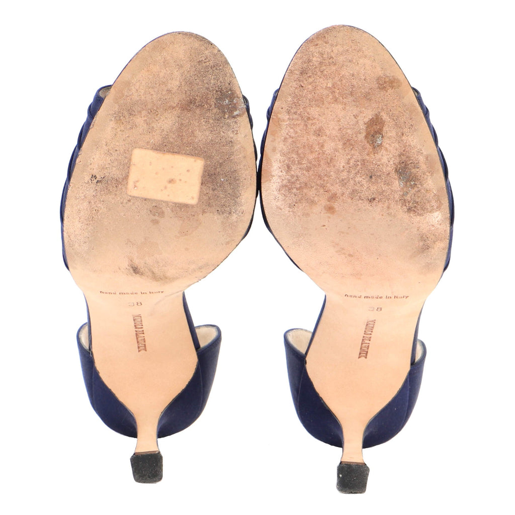 Women's Sedarby Peep Toe Pumps Satin 90